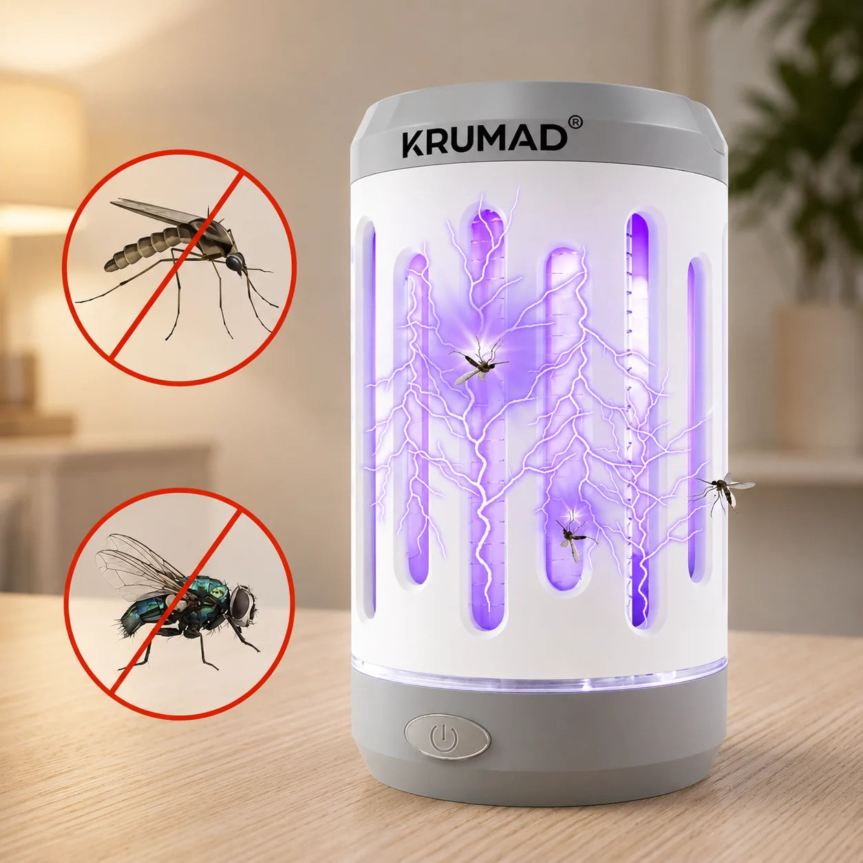 Skuteczna Lampa Owadobójcza UV (5W) – Twój Sposób na Spokojne Lato bez Owadów!