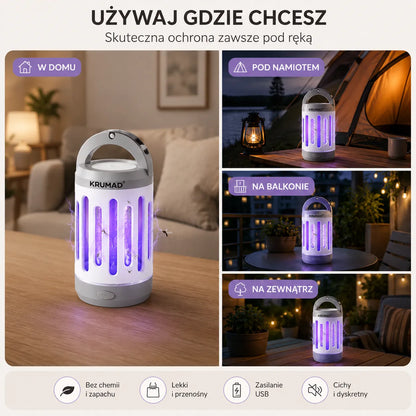 Skuteczna Lampa Owadobójcza UV (5W) – Twój Sposób na Spokojne Lato bez Owadów!