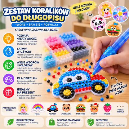 Pykolki - Zestaw Koralików do Długopisu