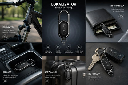 Mini Lokalizator GPS – do kluczy, plecaka, bagażu i auta