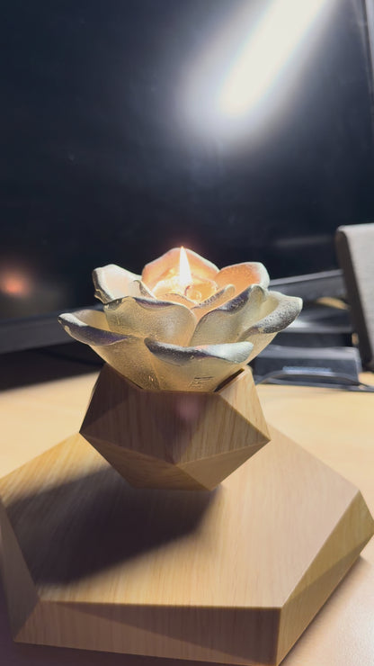 Lewitująca Doniczka Magnetyczna – Magia Natury w Twoim Domu (Obrót 360°)