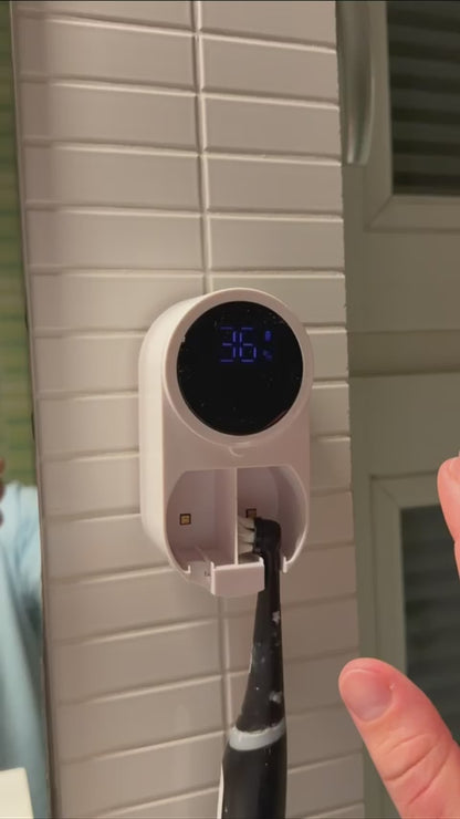 Sterylizator UV do Szczoteczek – Zabija 99,9% Bakterii + Automatyczne Suszenie