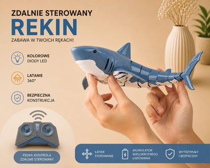 Zdalnie Sterowany Rekin RC – Władca Basenu i Wanny! 🦈💦