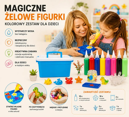 🌊 Magiczne Żele Wodne 3D – Stwórz Własne Wodne Stworki! 🦑✨